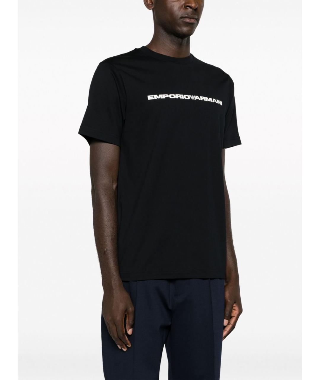 EMPORIO ARMANI Мульти хлопковая футболка, фото 2