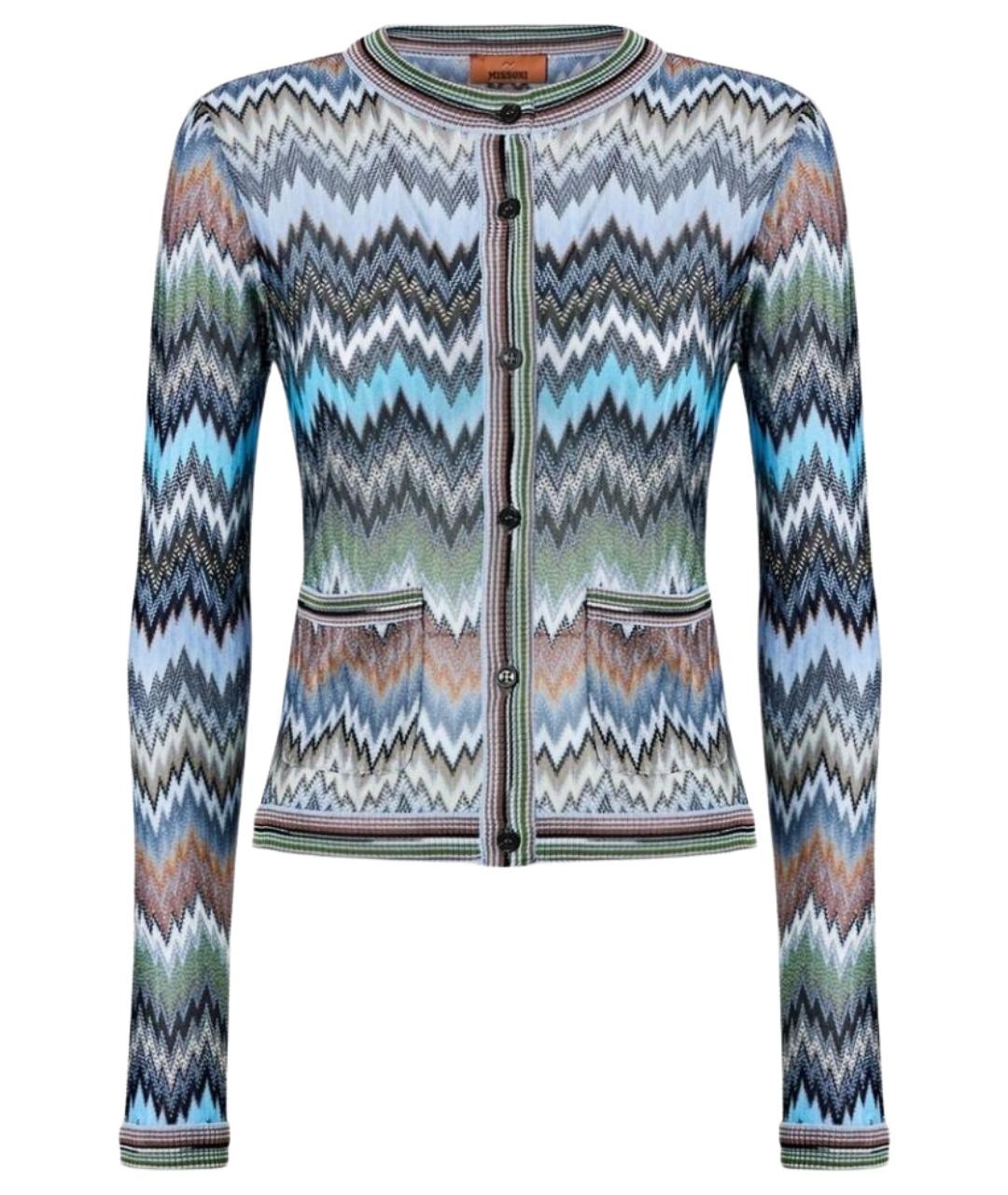 MISSONI Мульти вискозный кардиган, фото 1