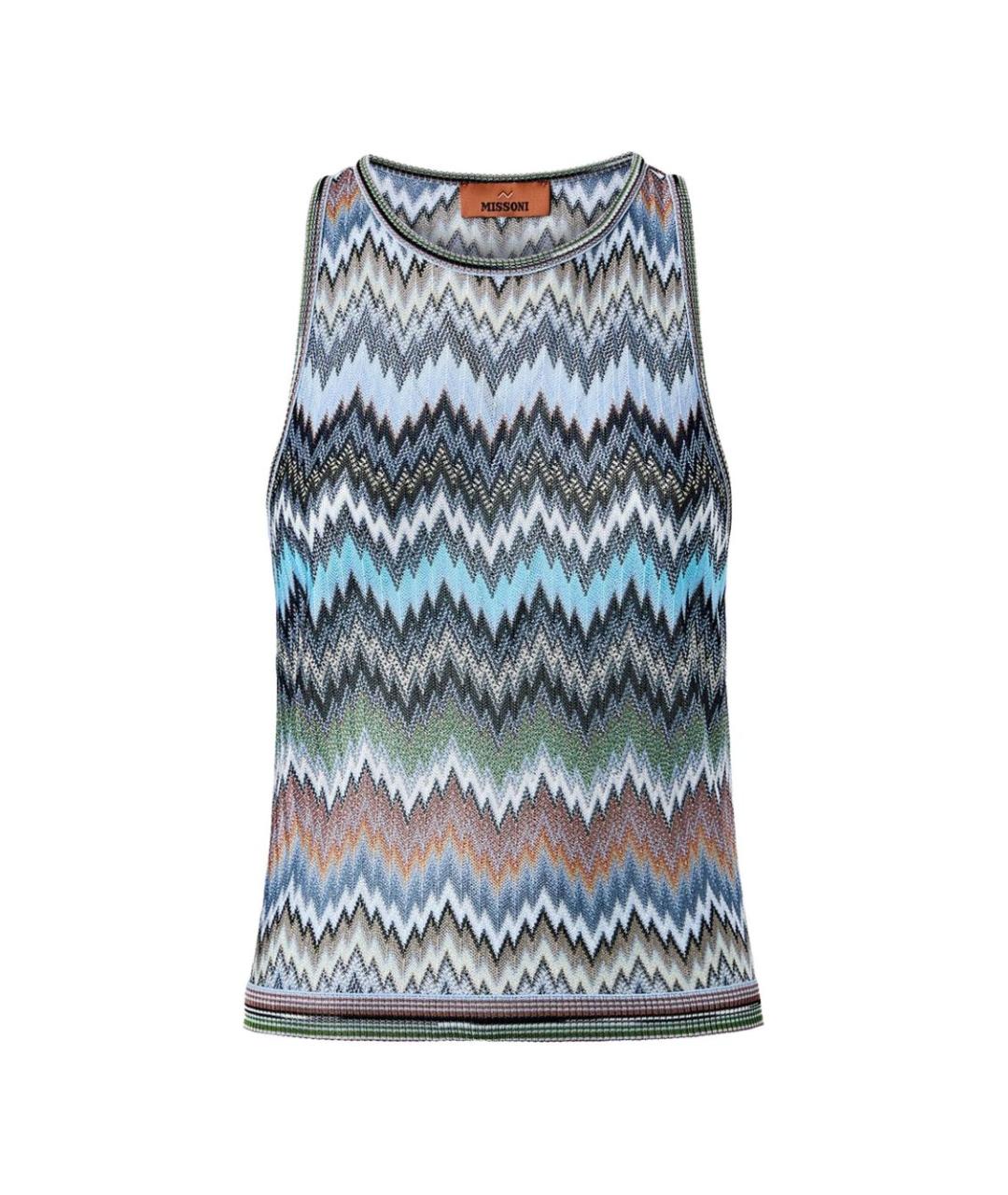 MISSONI Мульти вискозная майка, фото 1