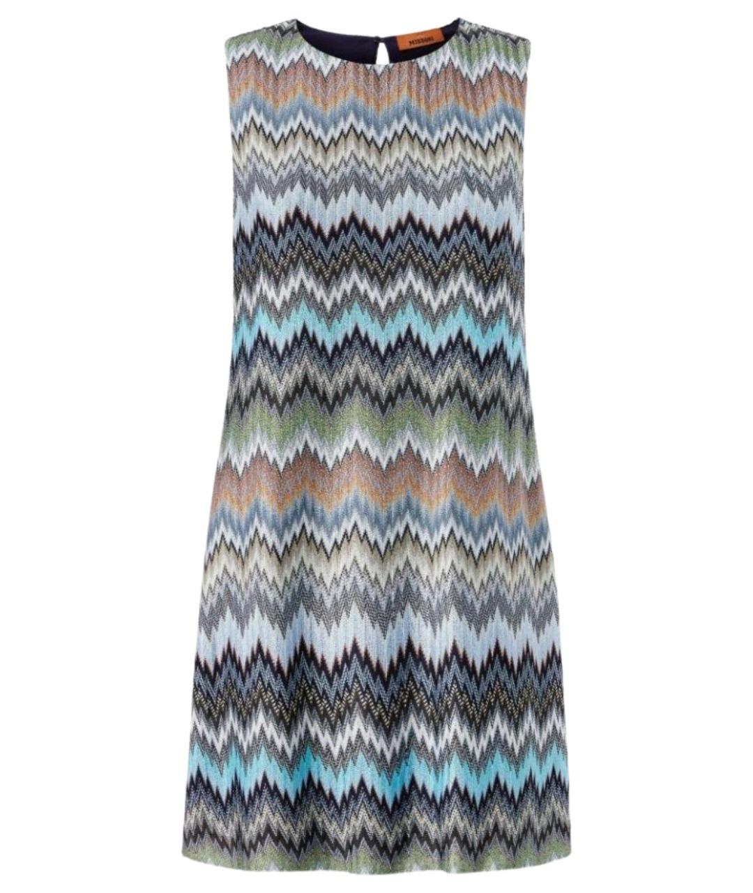 MISSONI Мульти вискозное повседневное платье, фото 1