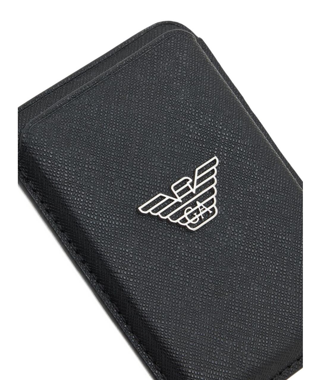 EMPORIO ARMANI Черный кардхолдер, фото 2