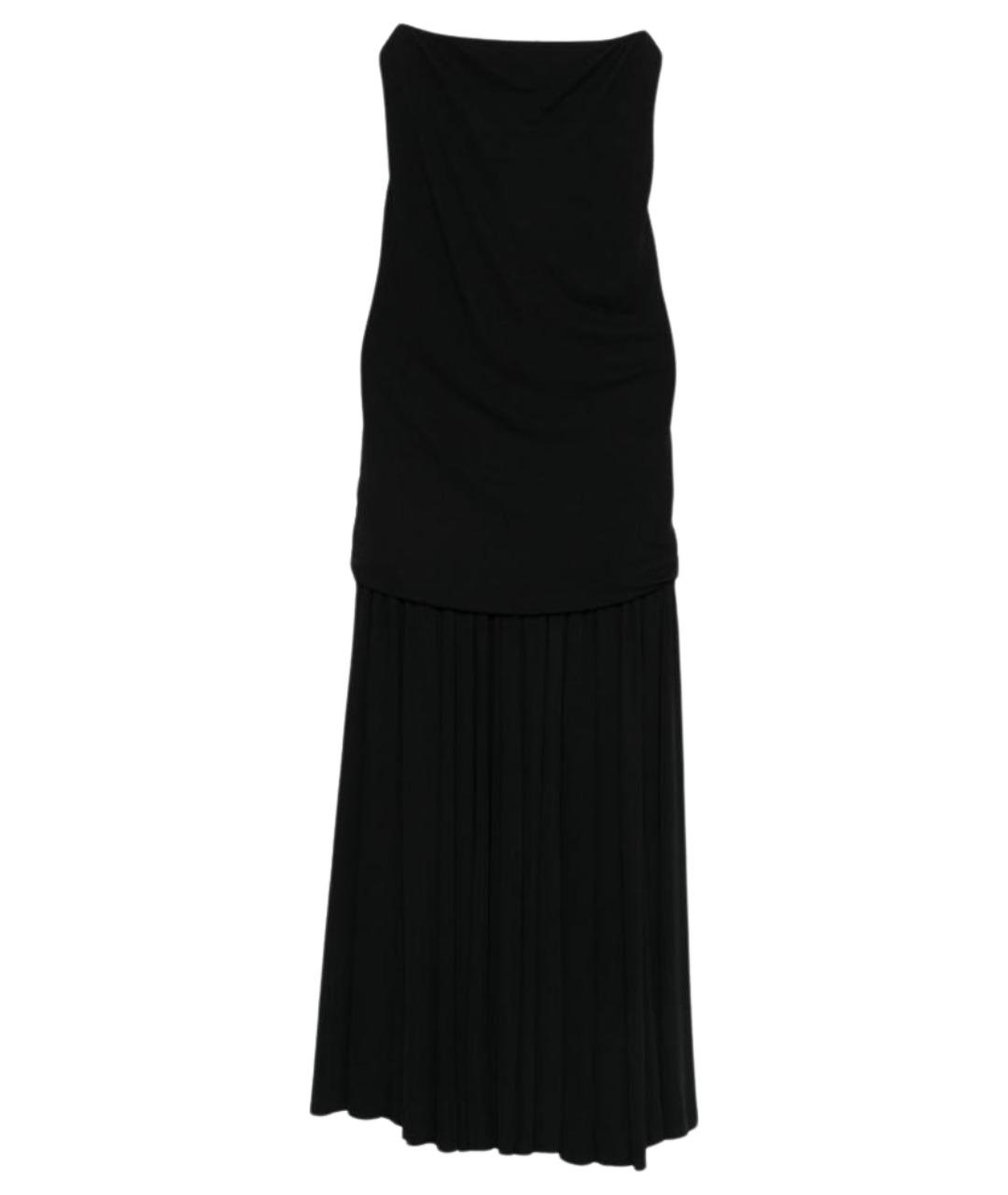 JACQUEMUS Черное полиамидовое вечернее платье, фото 1