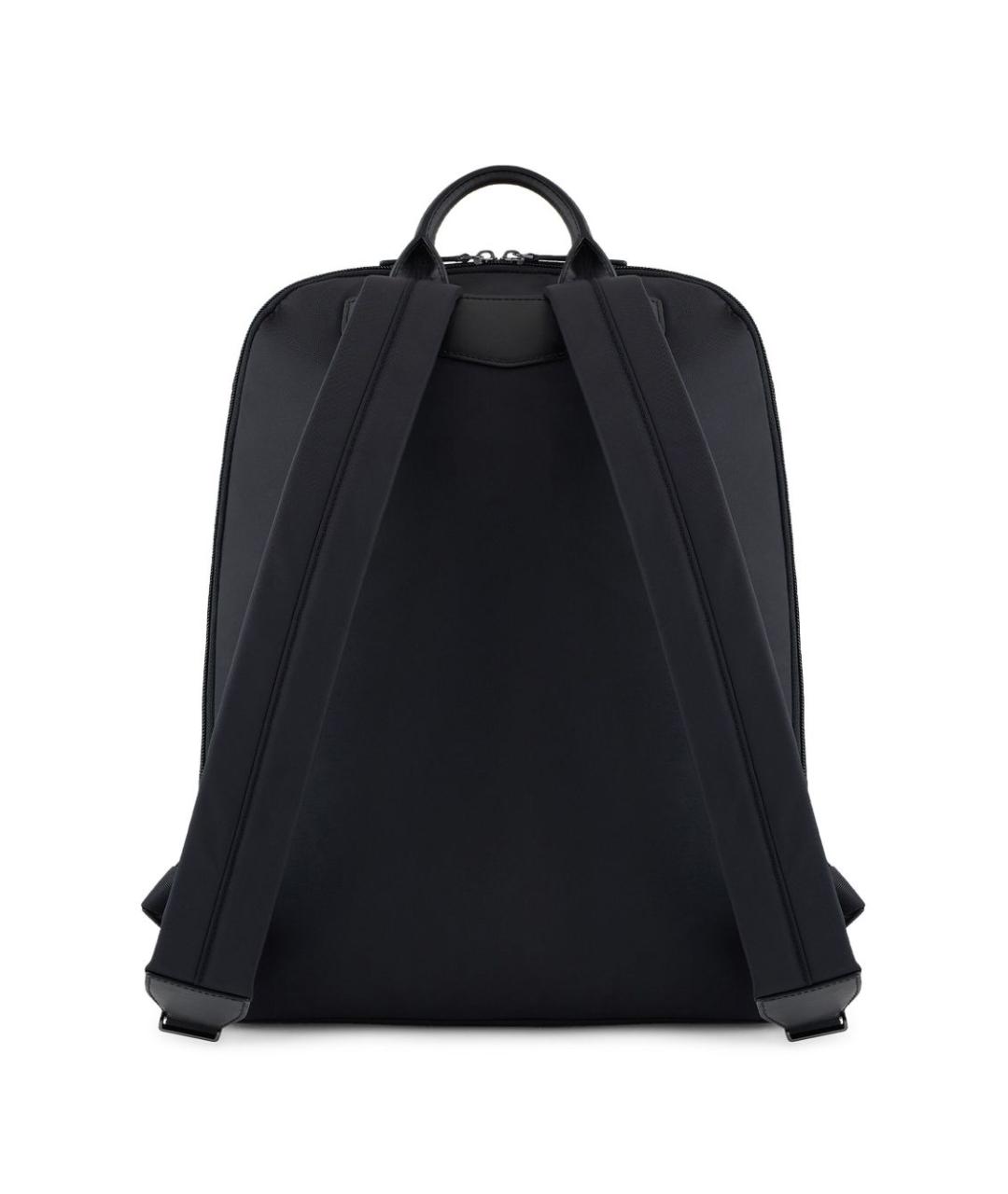 EMPORIO ARMANI Черный синтетический рюкзак, фото 4