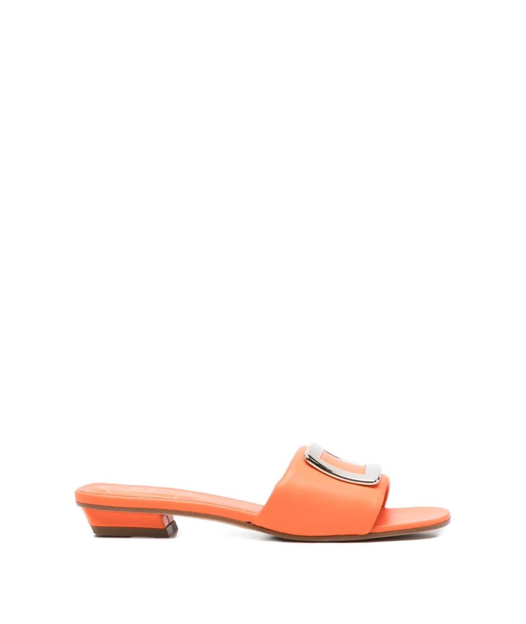 ROGER VIVIER Оранжевое босоножки, фото 1