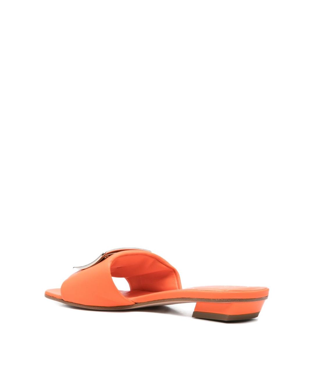 ROGER VIVIER Оранжевое босоножки, фото 4