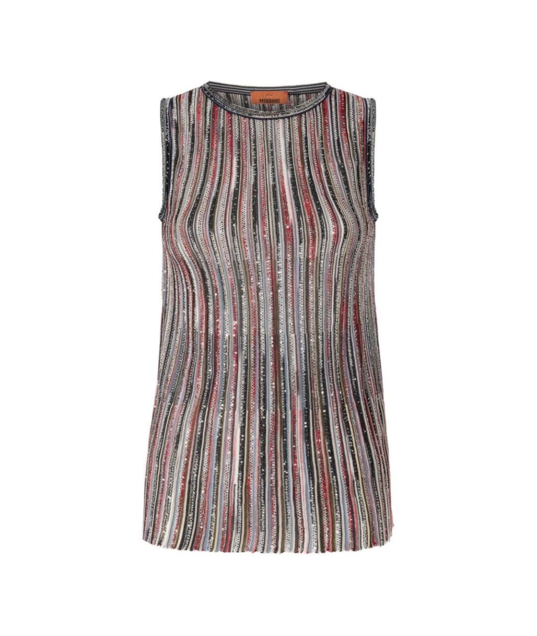 MISSONI Мульти вискозная майка, фото 5