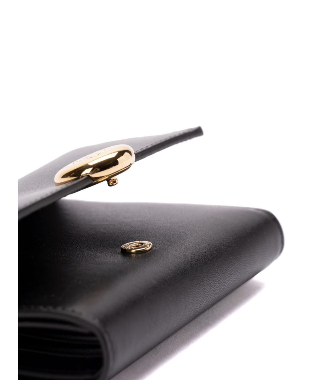 LOEWE Черный кожаный кошелек, фото 4