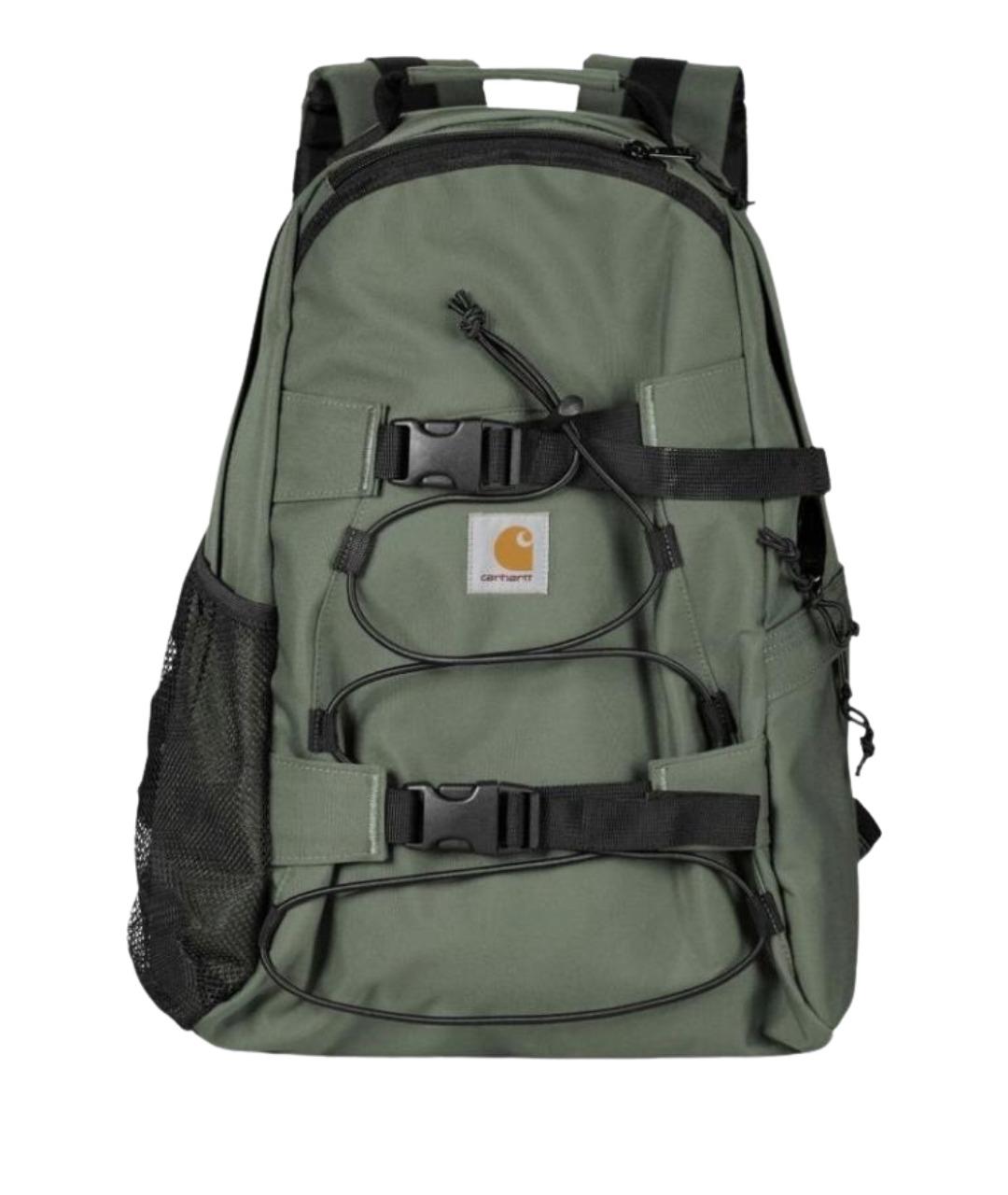 CARHARTT WIP Зеленый тканевый рюкзак, фото 1