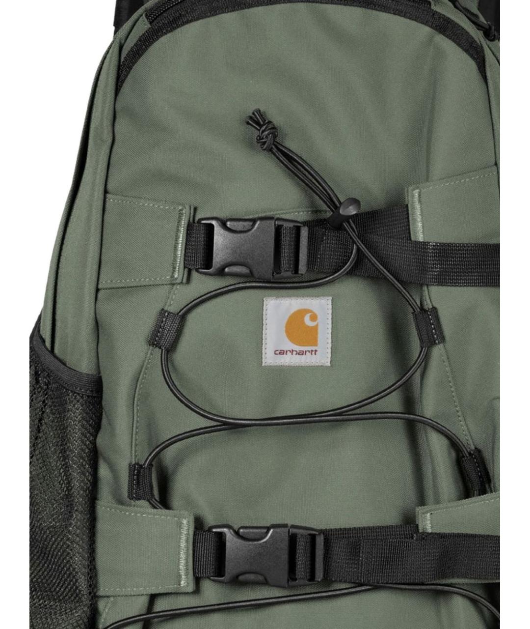 CARHARTT WIP Зеленый тканевый рюкзак, фото 3