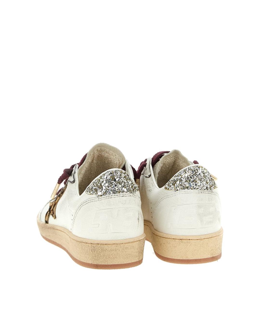 GOLDEN GOOSE DELUXE BRAND Белые кожаные кеды, фото 3