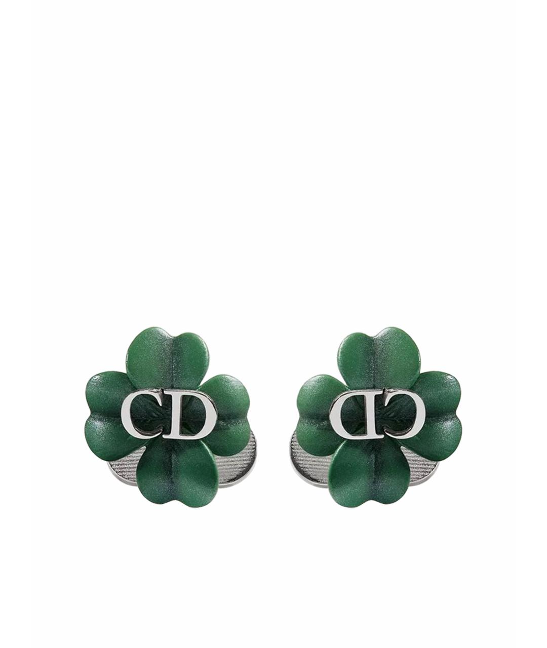 CHRISTIAN DIOR Зеленые запонки, фото 1