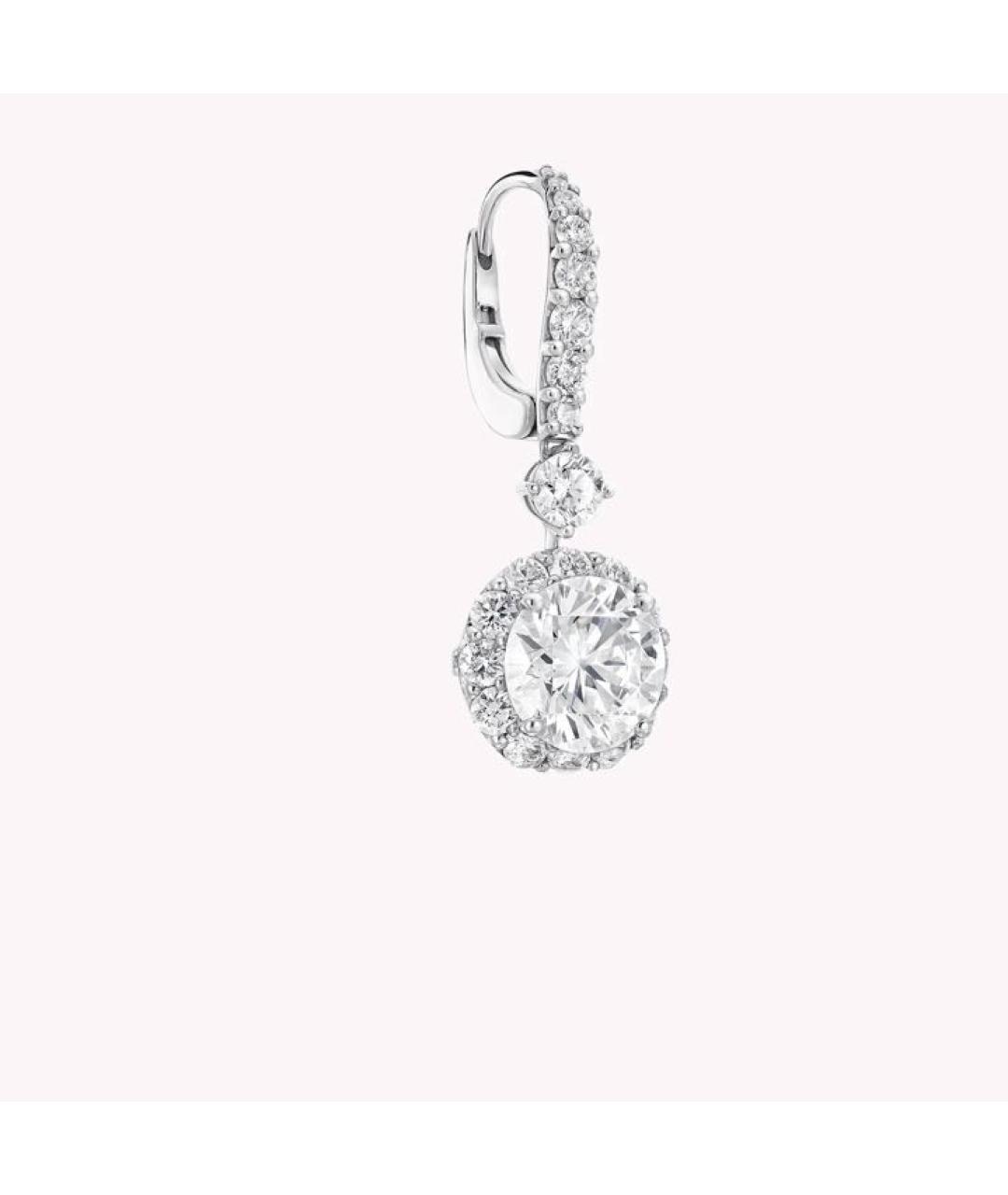 GRAFF Серебряные серьги из белого золота, фото 3