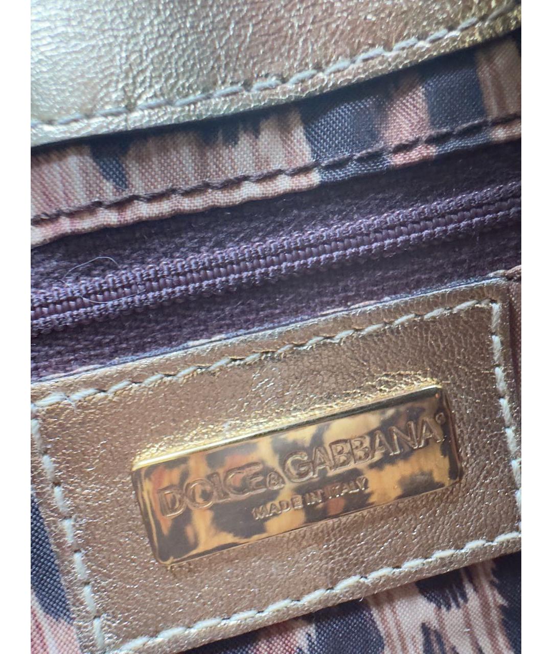 DOLCE&GABBANA Мульти сумка с короткими ручками из экзотической кожи, фото 7