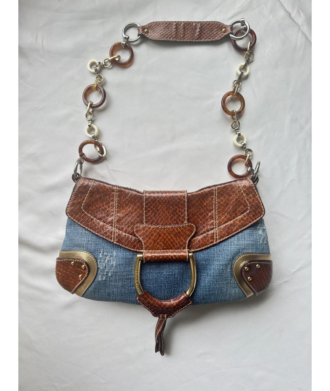 DOLCE&GABBANA Мульти сумка с короткими ручками из экзотической кожи, фото 8