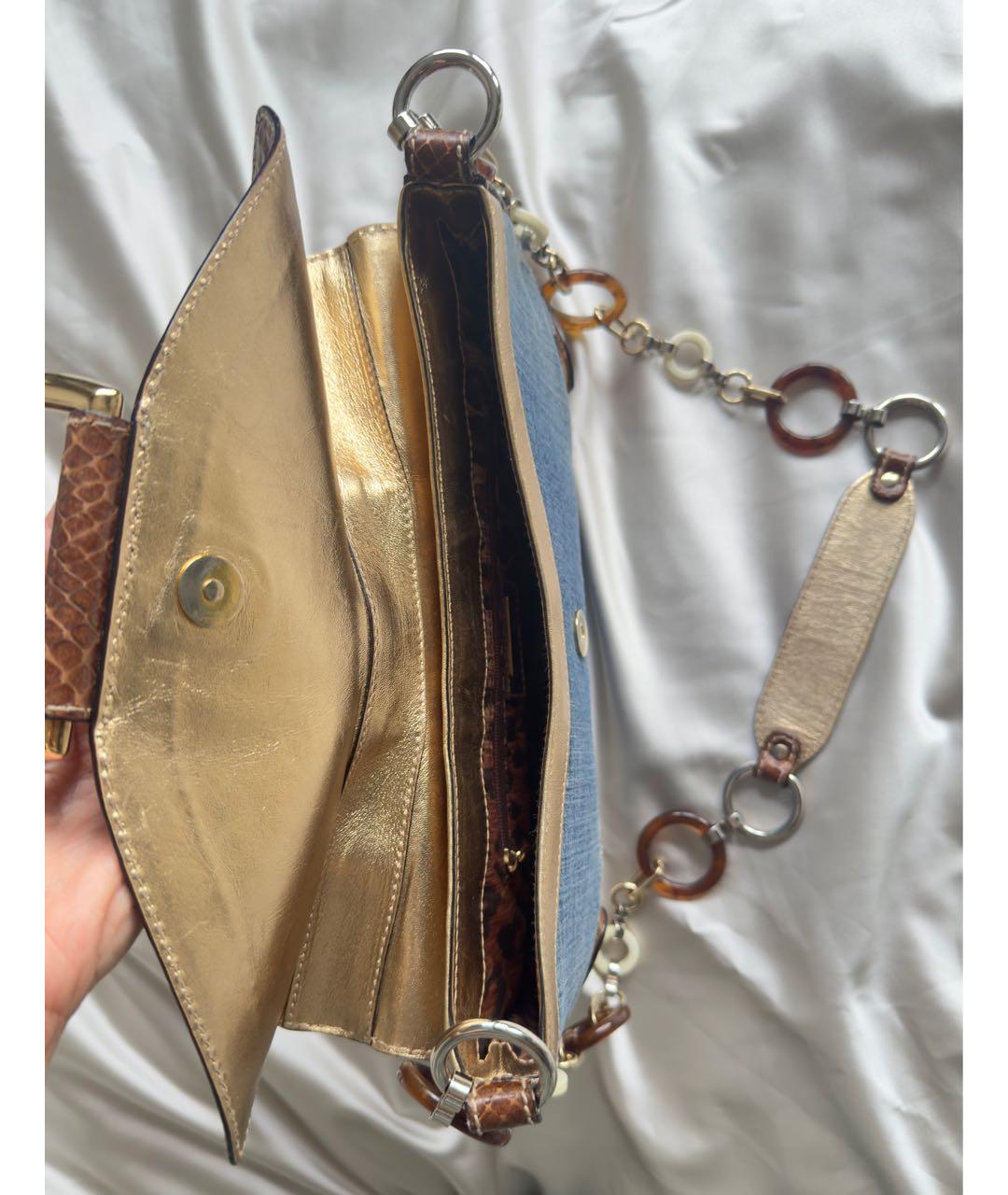 DOLCE&GABBANA Мульти сумка с короткими ручками из экзотической кожи, фото 4