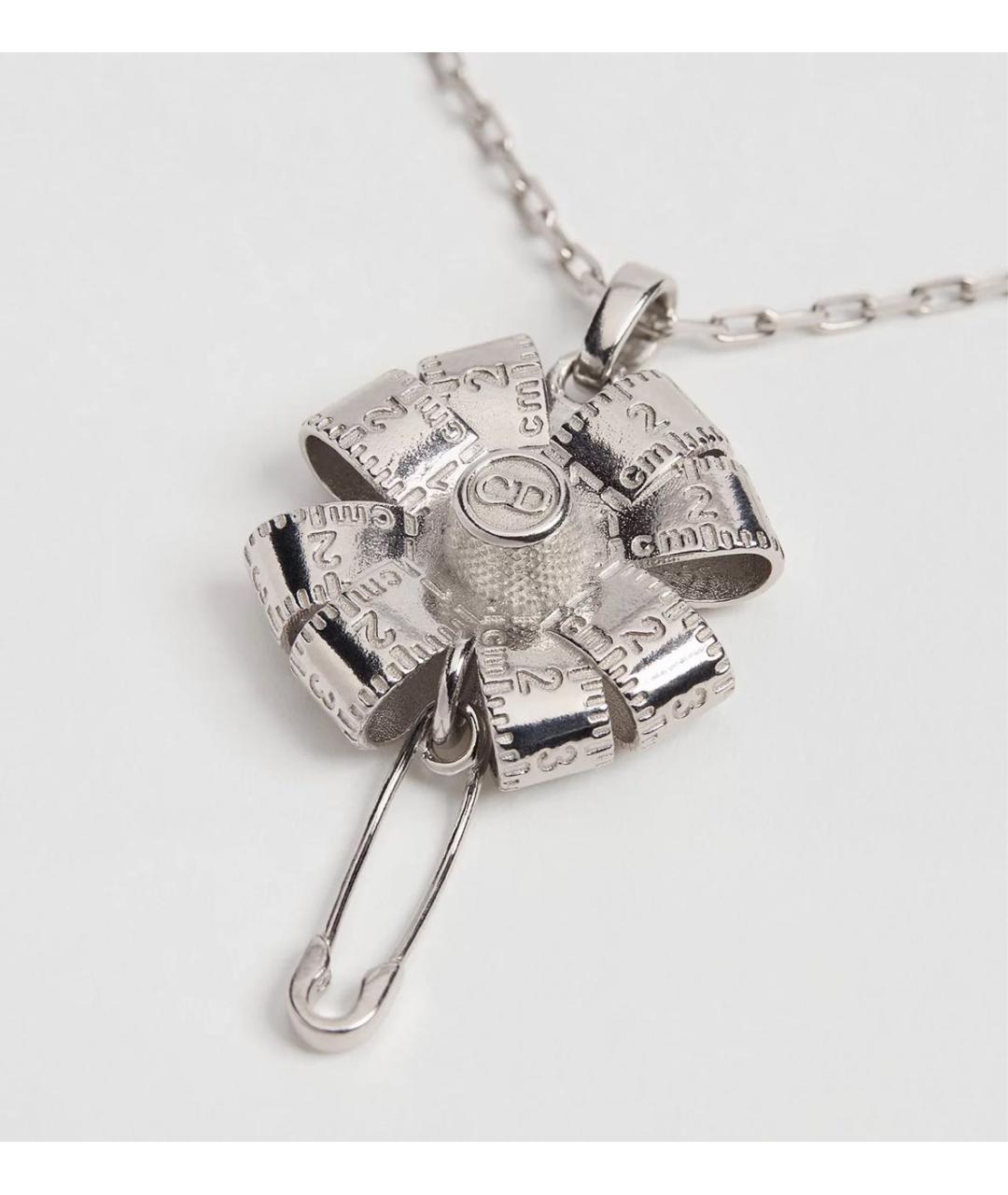 CHRISTIAN DIOR Серебряная цепочка/подвеска, фото 4