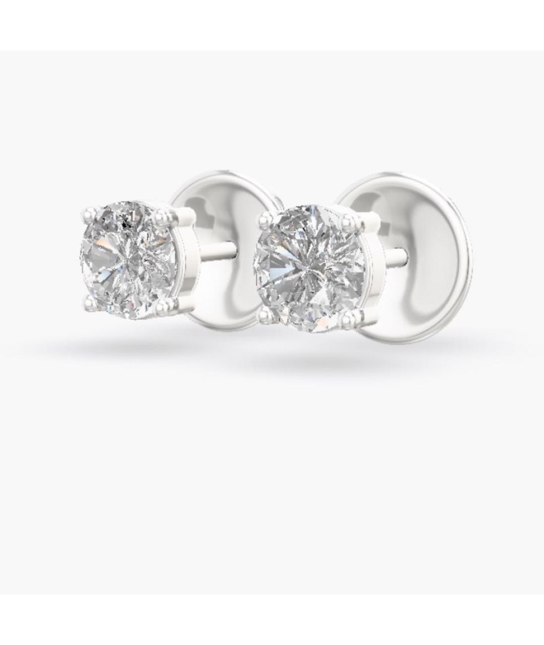 GRAFF Серебряные серьги из белого золота, фото 5