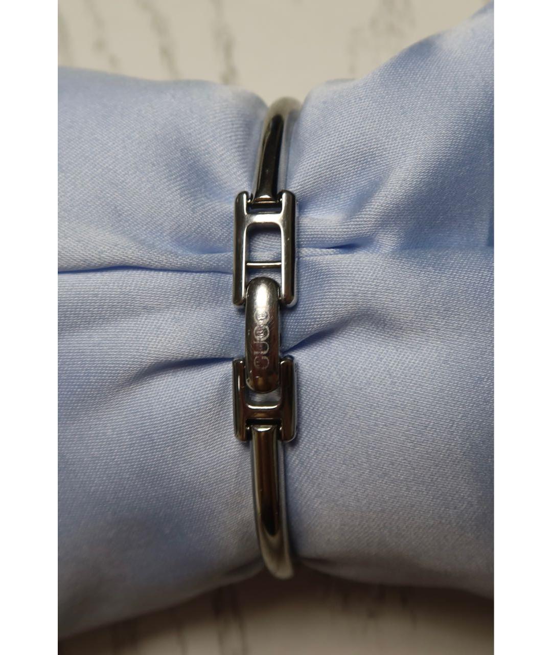 GUCCI Серебряные стальные часы, фото 5