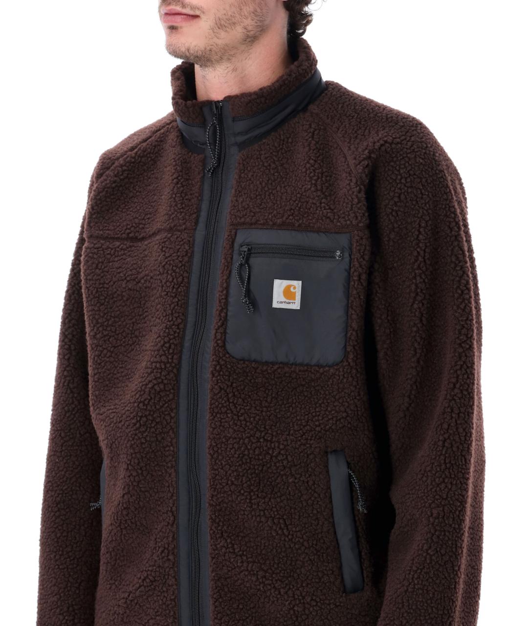 CARHARTT WIP Коричневая полиэстеровая куртка, фото 4