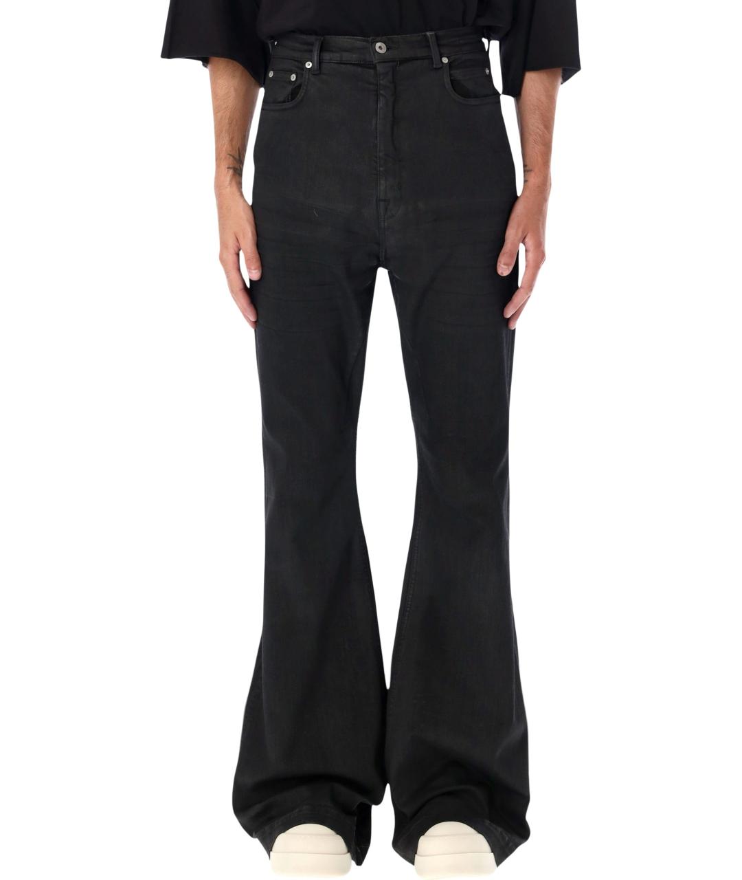 RICK OWENS DRKSHDW Черные хлопковые джинсы, фото 1