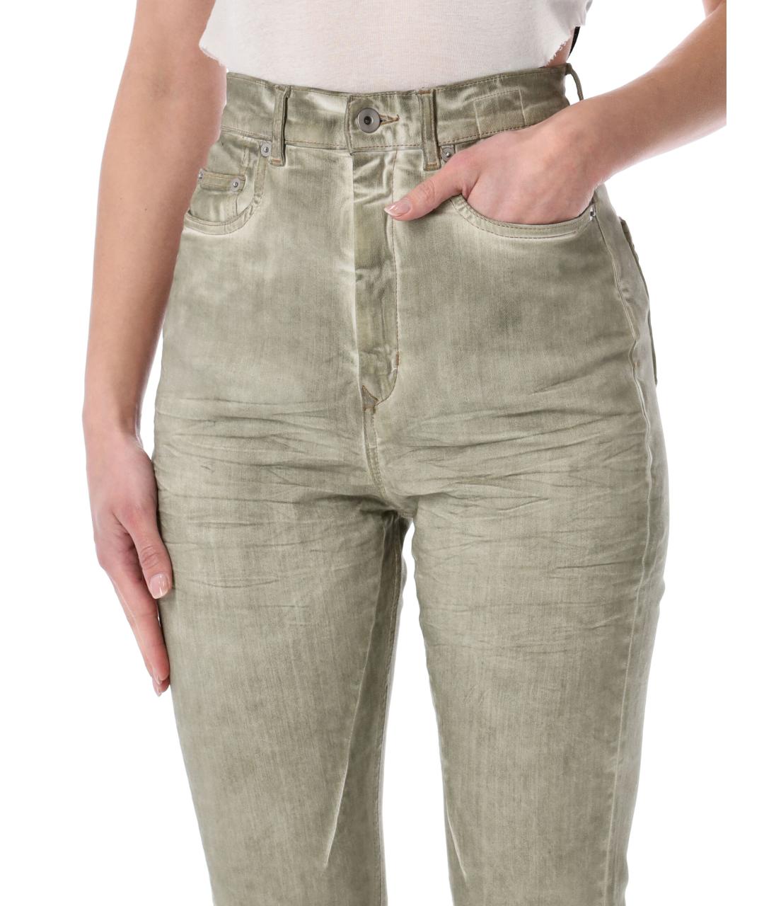 RICK OWENS DRKSHDW Хлопковые джинсы клеш, фото 3