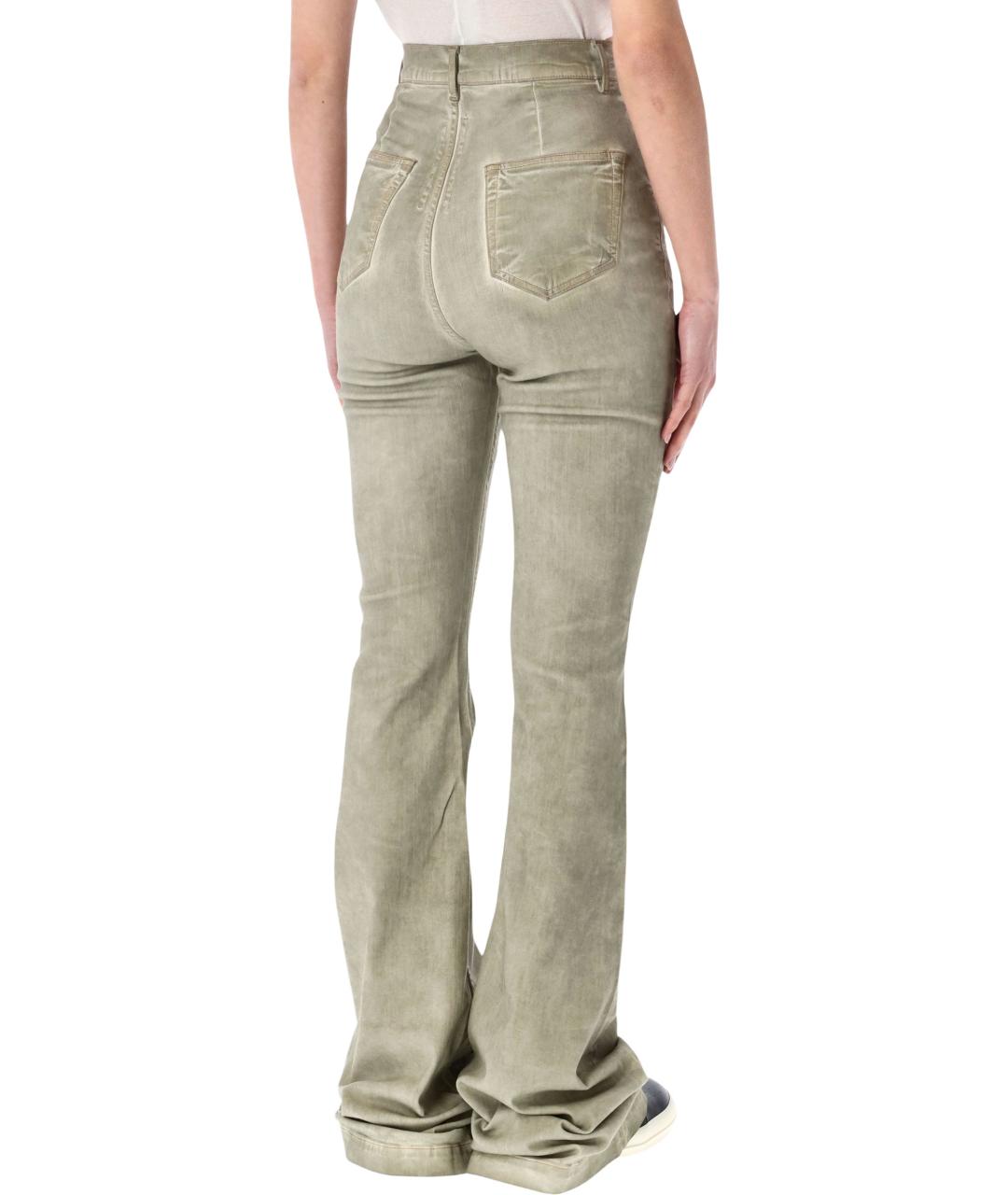 RICK OWENS DRKSHDW Хлопковые джинсы клеш, фото 2