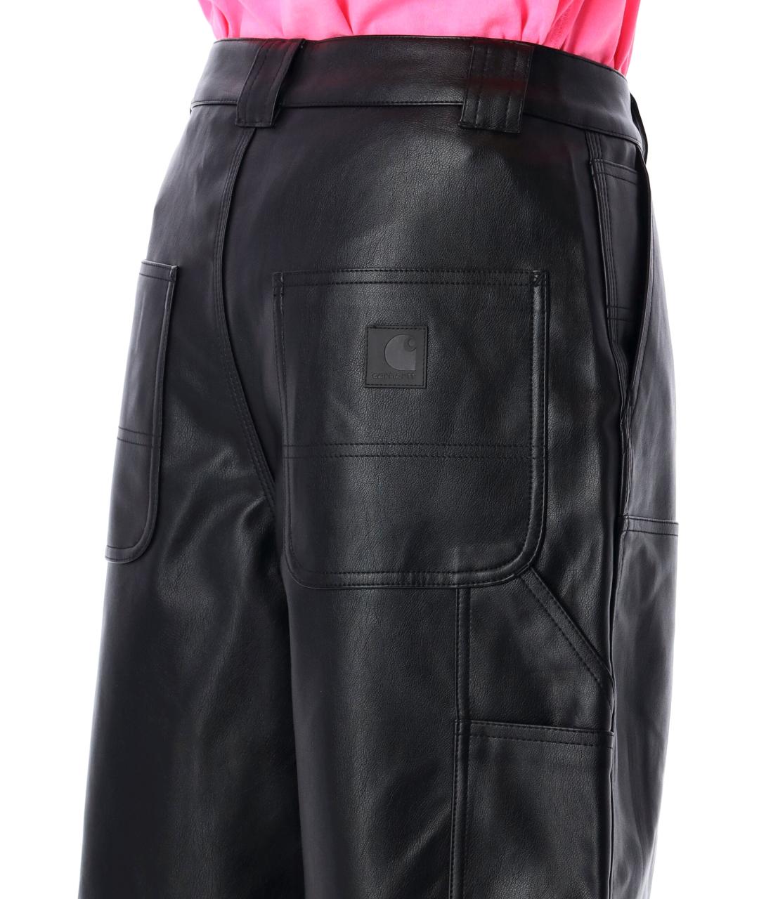 CARHARTT WIP Черные полиэстеровые шорты, фото 4