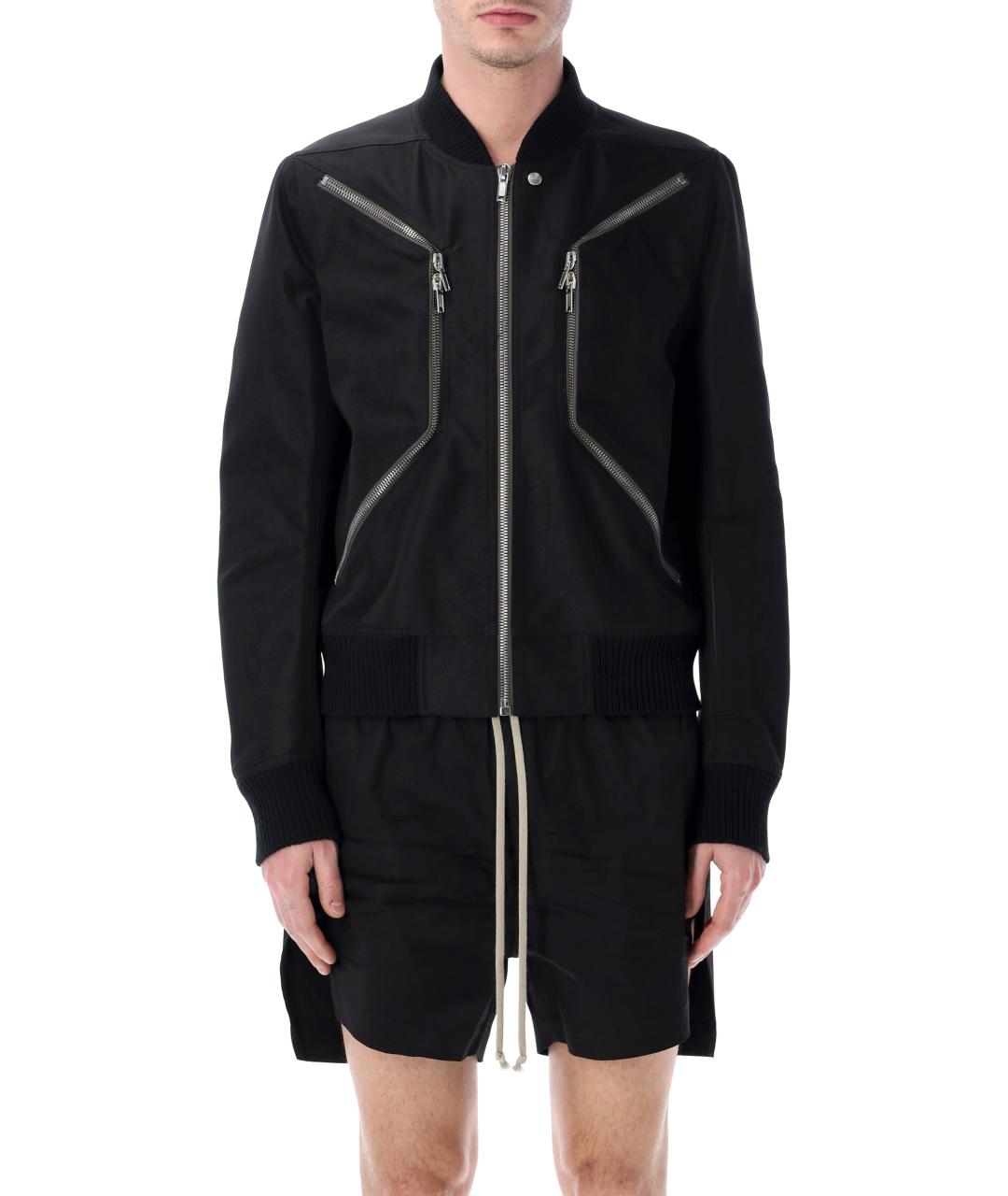 RICK OWENS Черная куртка, фото 1