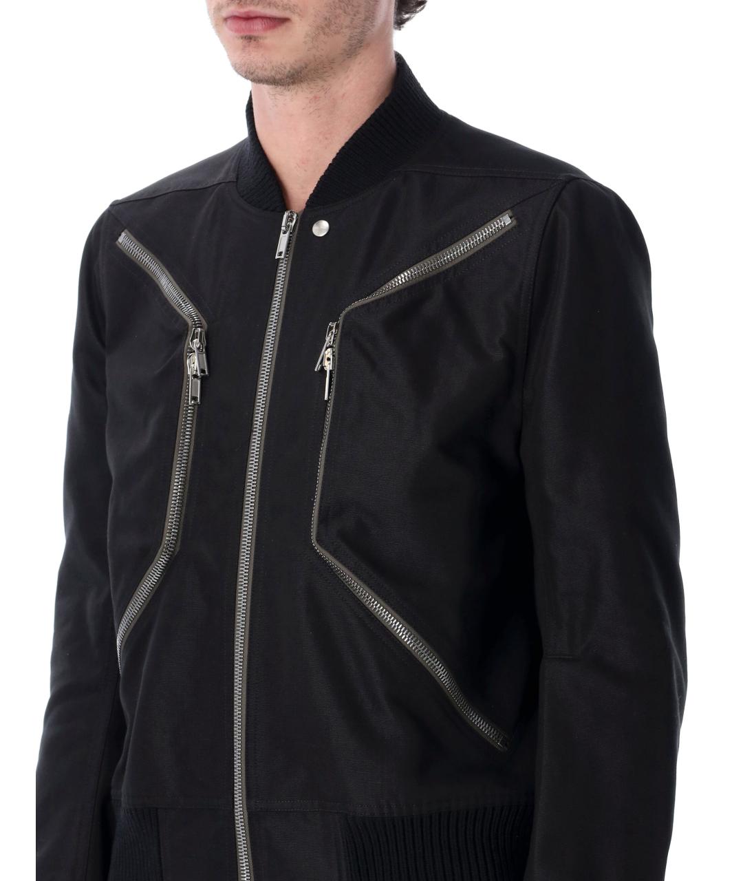 RICK OWENS Черная куртка, фото 3