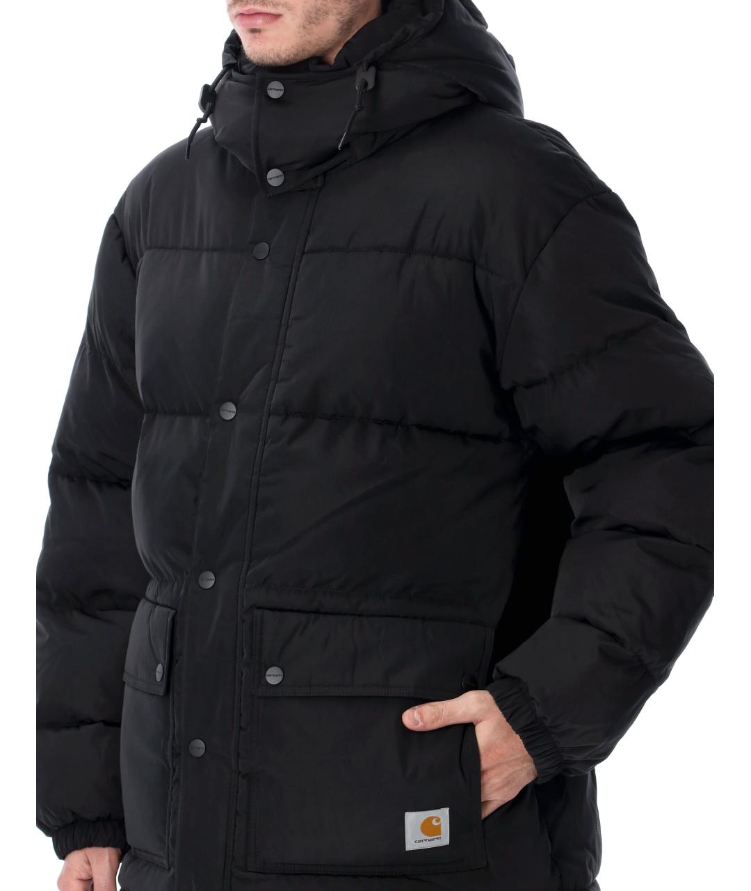 CARHARTT WIP Черная полиэстеровая куртка, фото 4