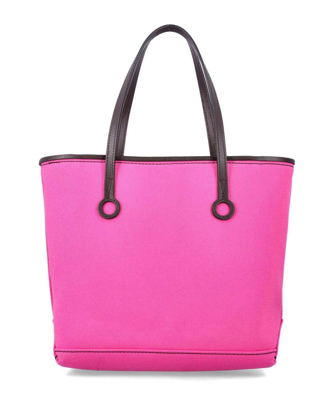 J.W.ANDERSON Розовая тканевая сумка тоут, фото 3