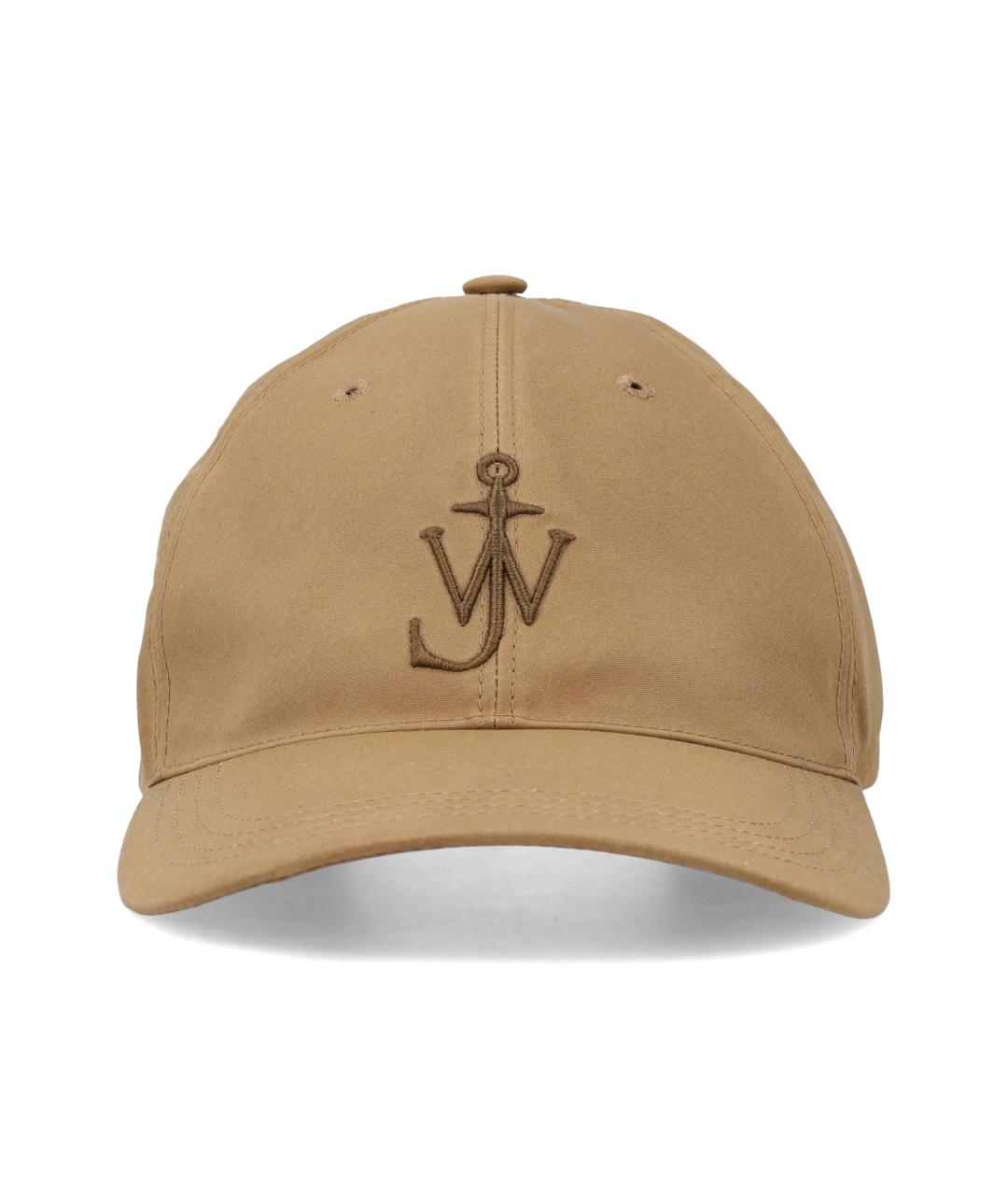 J.W.ANDERSON Бежевая хлопковая кепка, фото 1