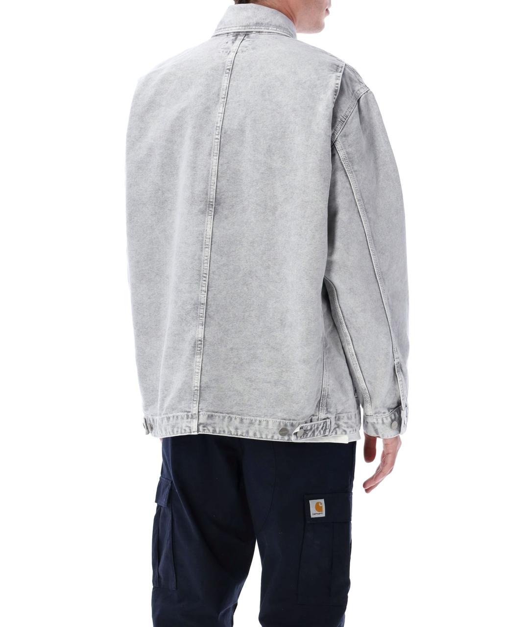 CARHARTT WIP Серая хлопковая куртка, фото 3