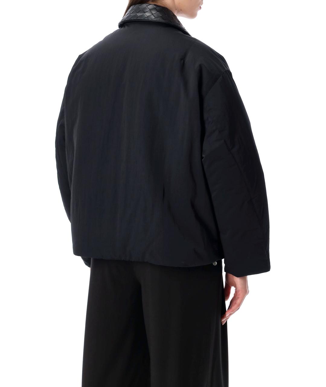BOTTEGA VENETA Черная полиамидовая куртка, фото 3