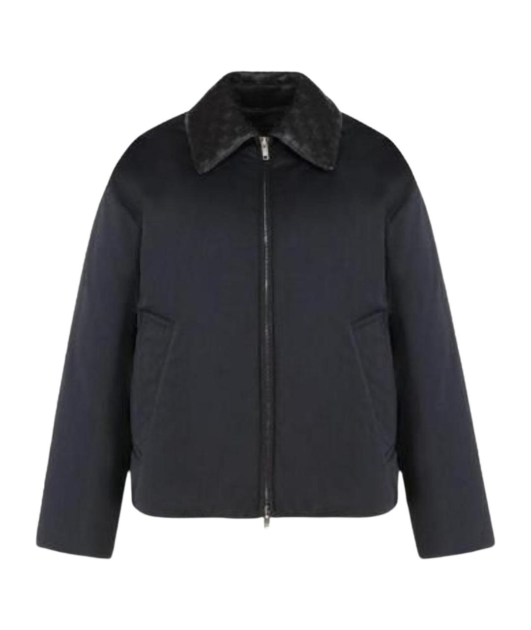 BOTTEGA VENETA Черная полиамидовая куртка, фото 1