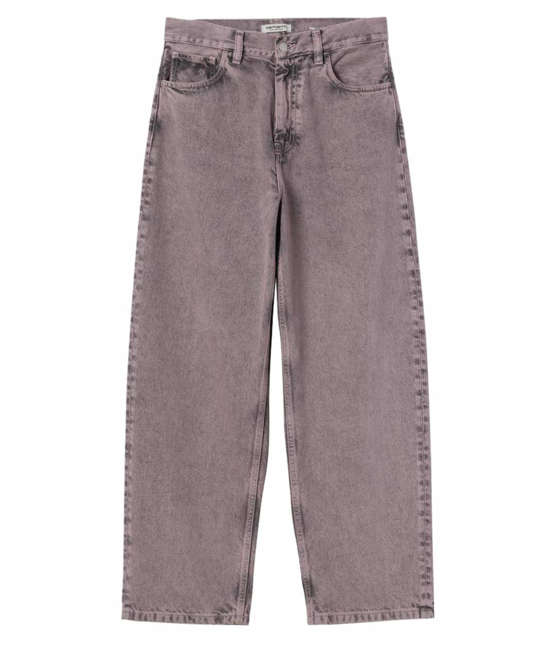 CARHARTT WIP Серые хлопковые прямые джинсы, фото 1