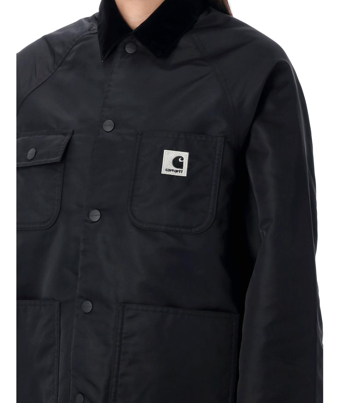 CARHARTT WIP Черная полиамидовая куртка, фото 4