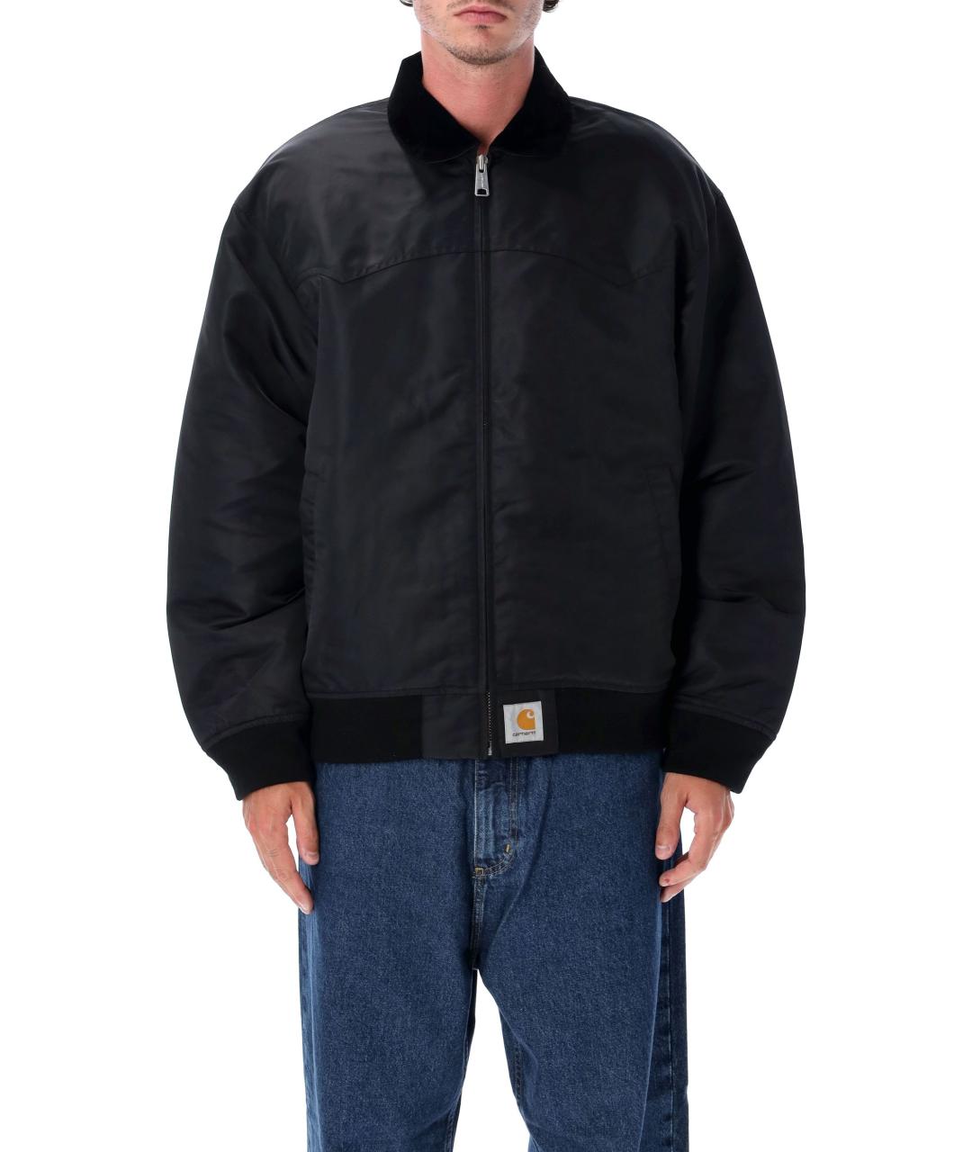CARHARTT WIP Черная полиамидовая куртка, фото 2