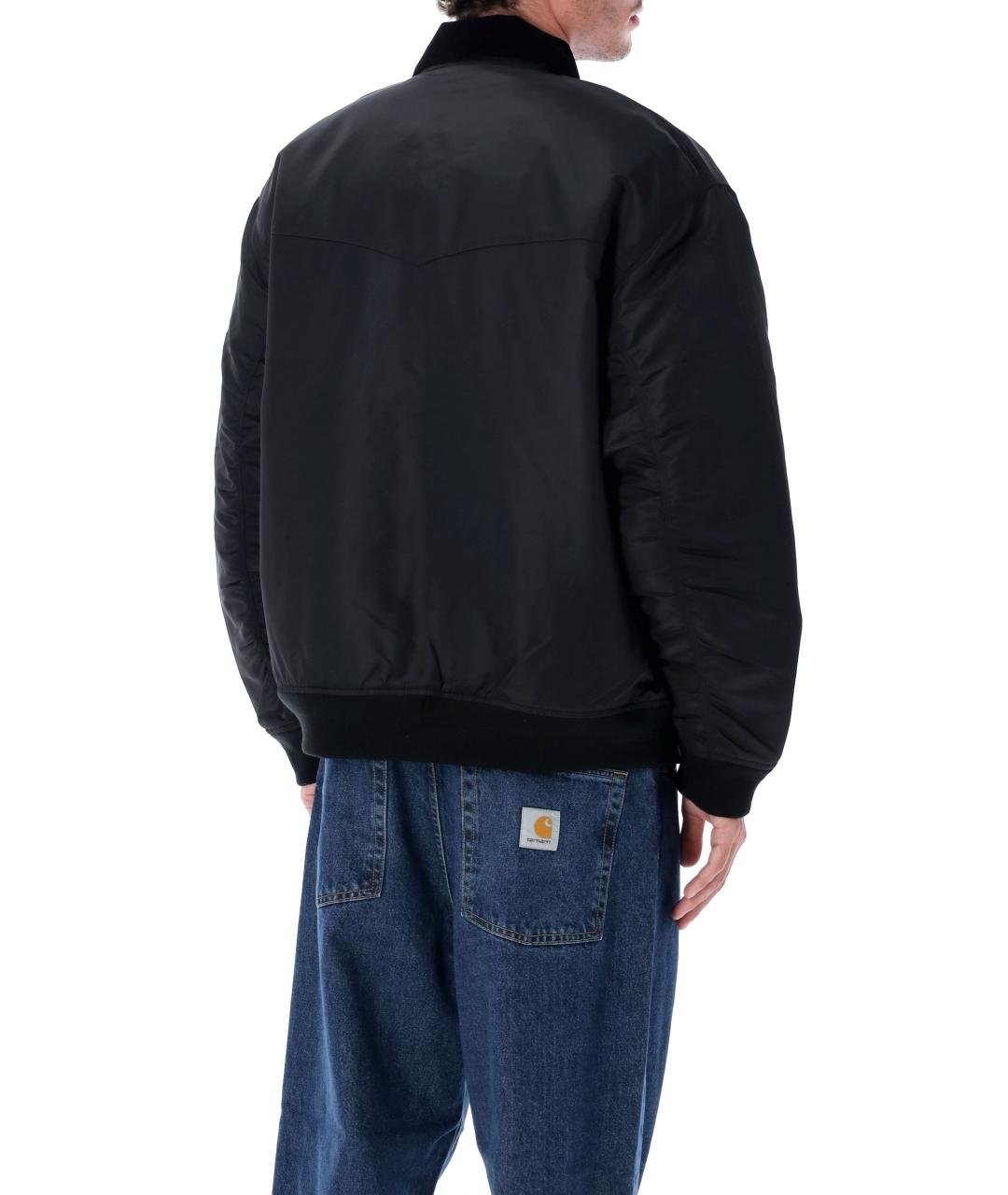 CARHARTT WIP Черная полиамидовая куртка, фото 3