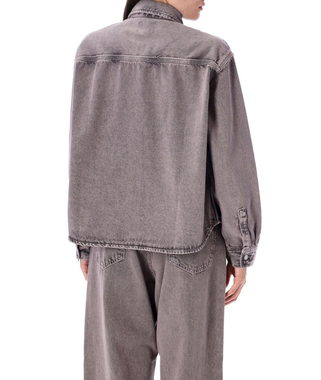 CARHARTT WIP Серая хлопковая рубашка, фото 3