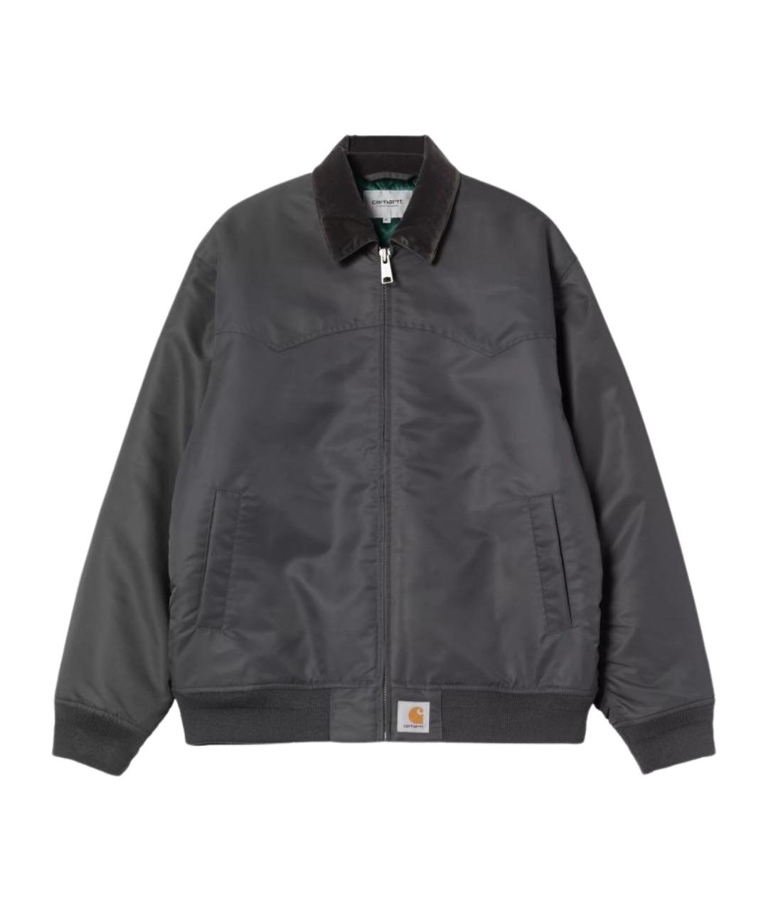 CARHARTT WIP Серая полиамидовая куртка, фото 1