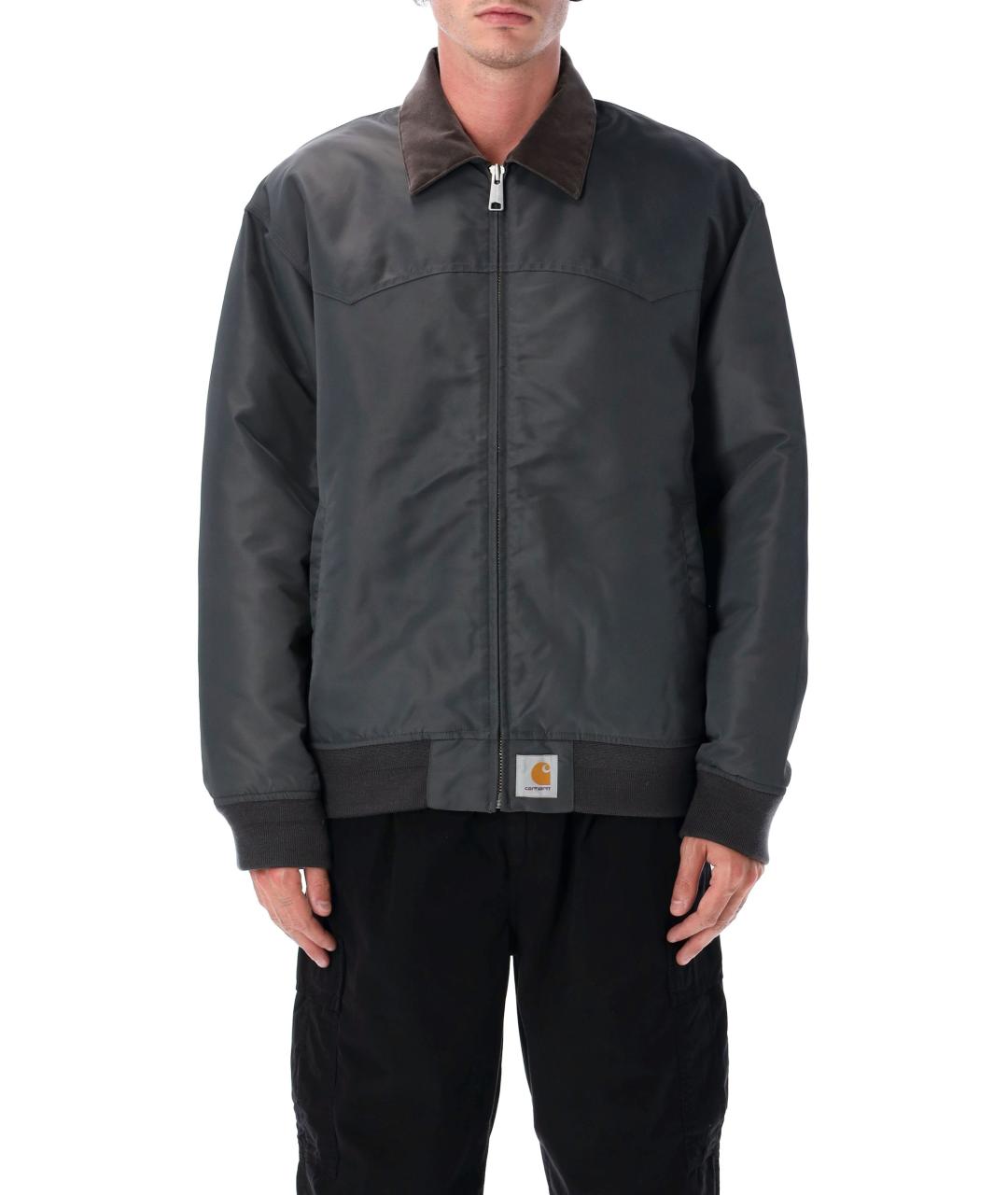 CARHARTT WIP Серая полиамидовая куртка, фото 2