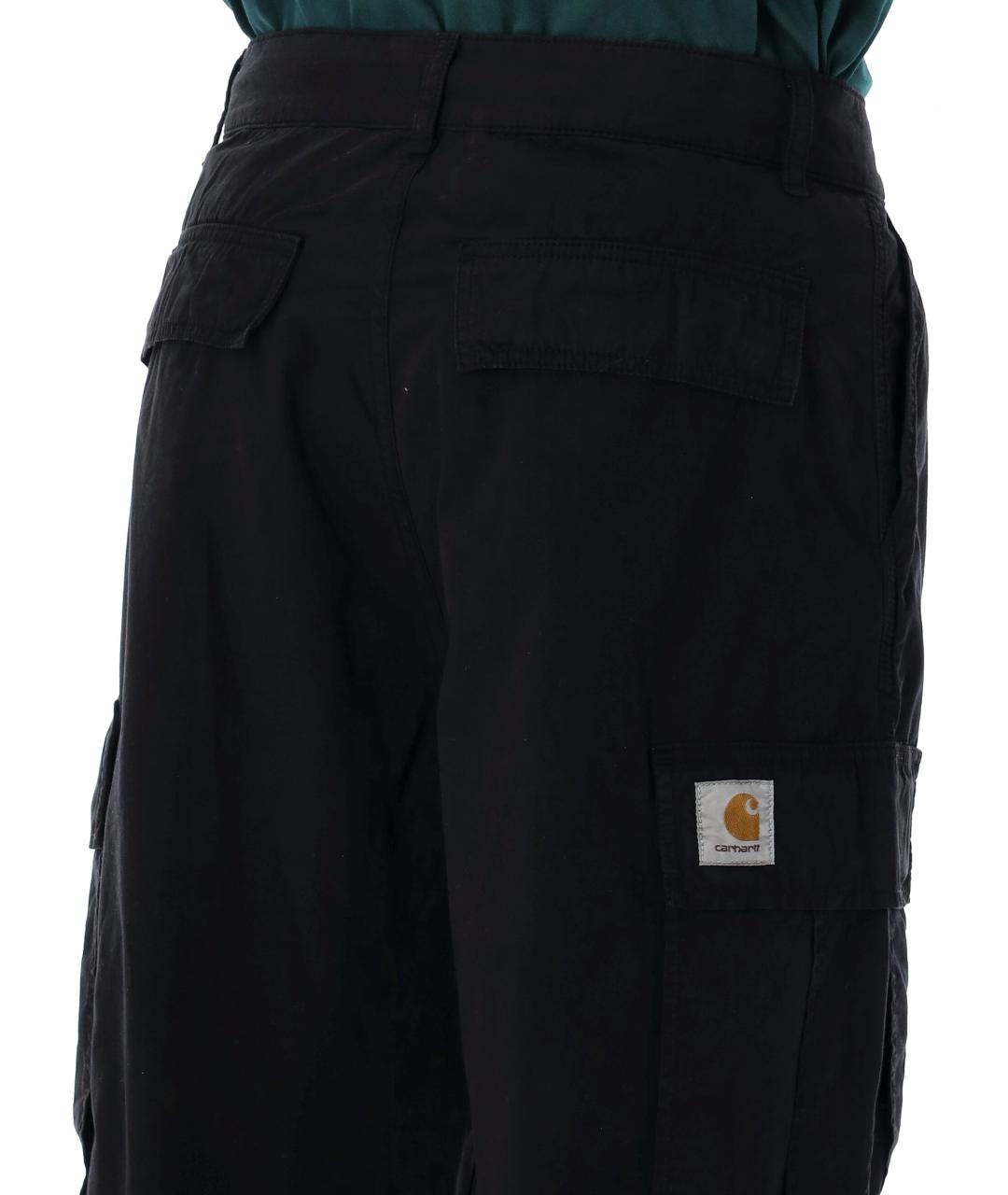 CARHARTT WIP Черные хлопковые повседневные брюки, фото 3