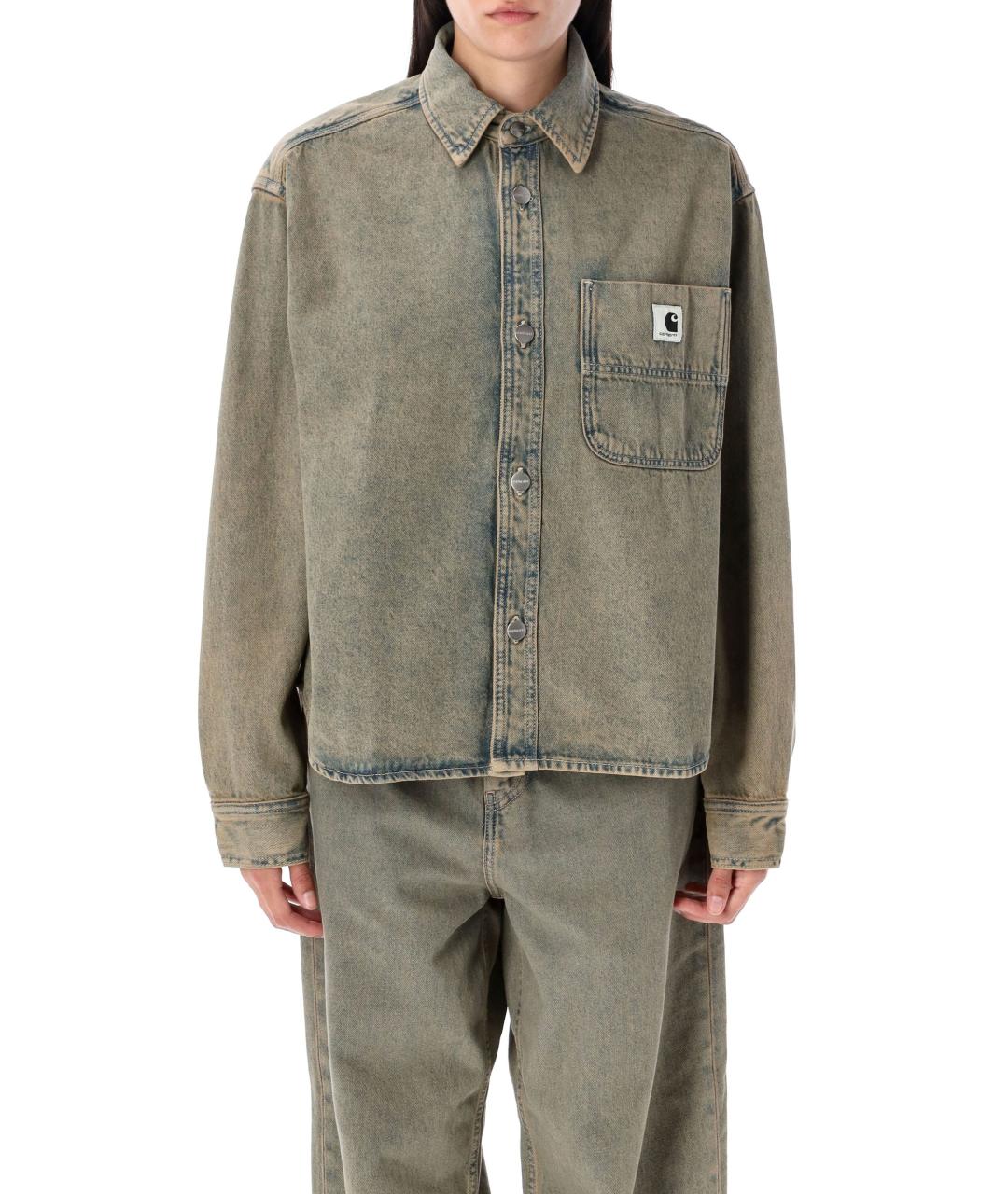 CARHARTT WIP Синяя хлопковая куртка, фото 1