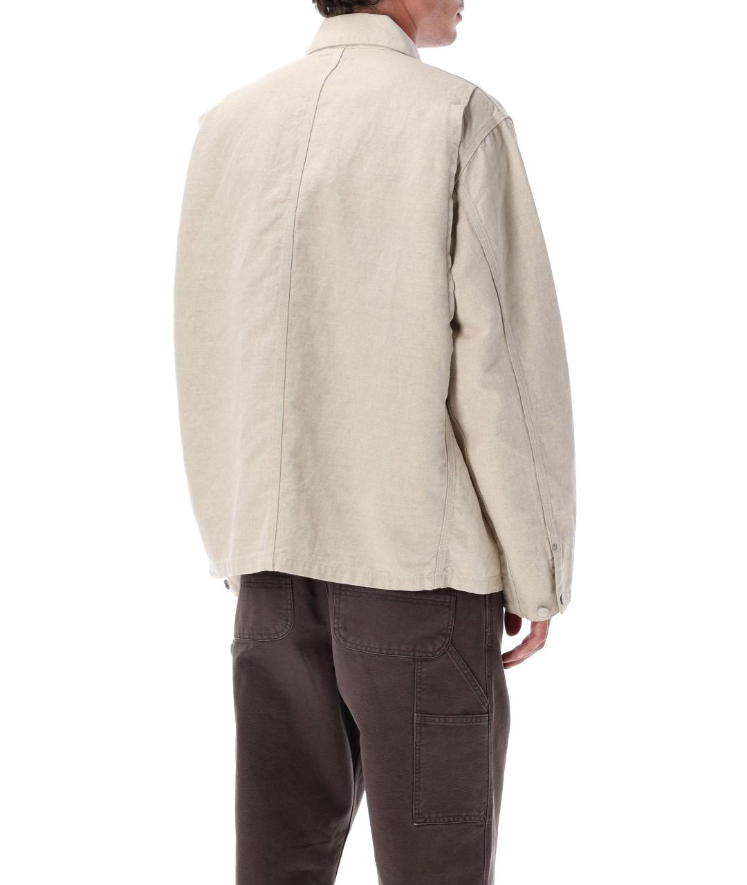 CARHARTT WIP Бежевая хлопковая куртка, фото 3