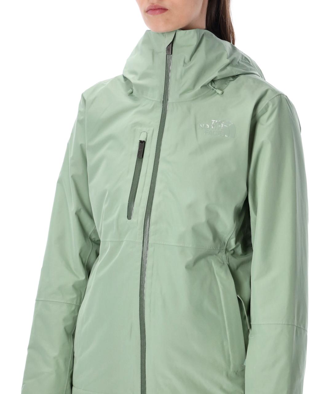 THE NORTH FACE Зеленая полиэстеровая куртка, фото 4