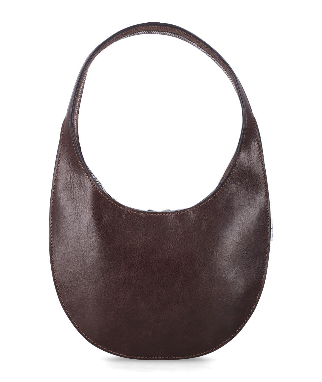COPERNI Коричневая кожаная сумка через плечо, фото 3