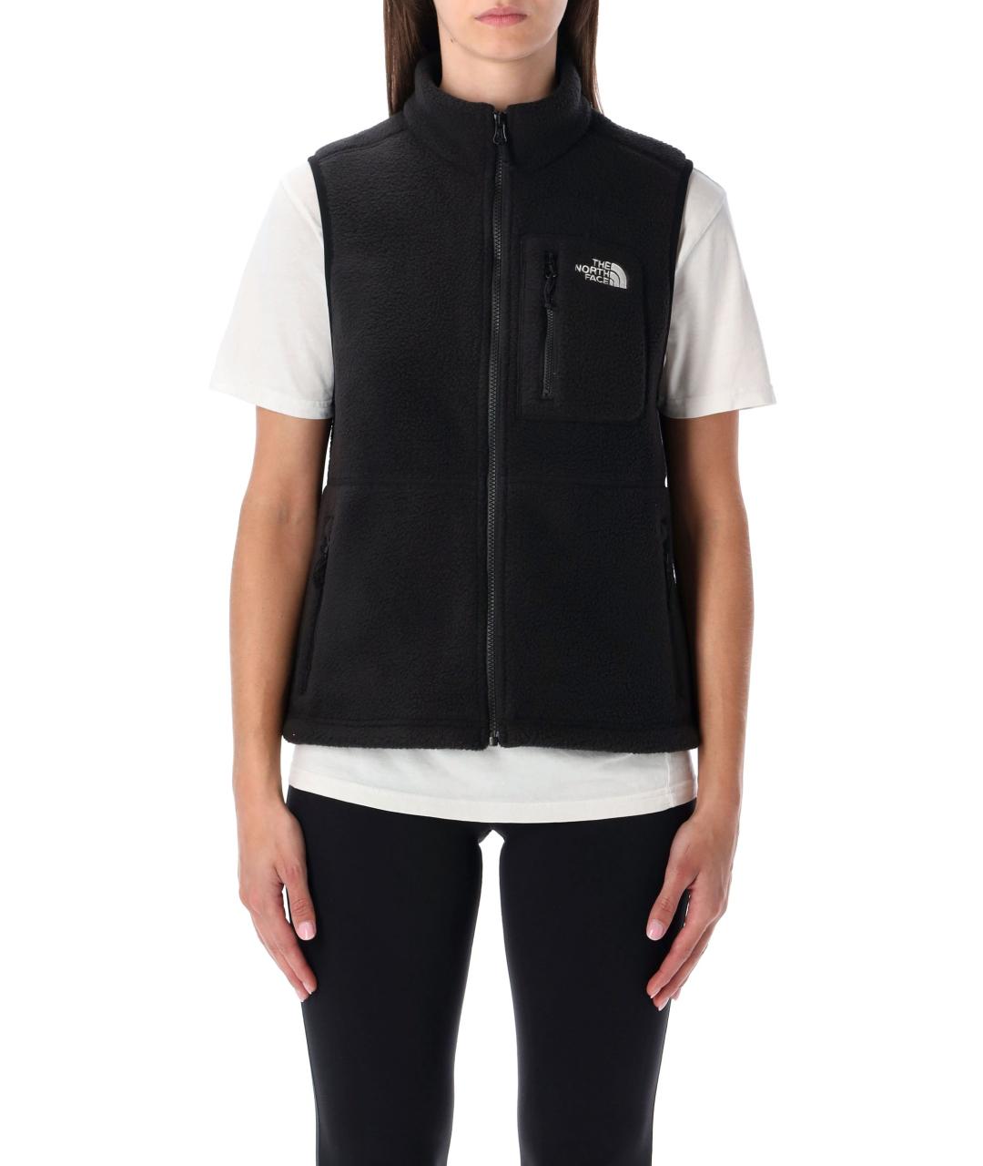 THE NORTH FACE Черный полиэстеровый жилет, фото 2