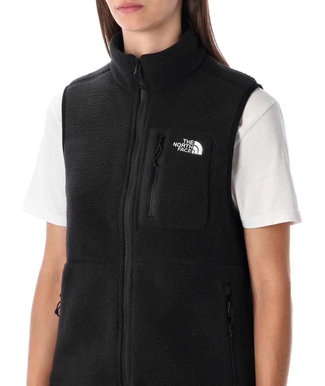 THE NORTH FACE Черный полиэстеровый жилет, фото 4