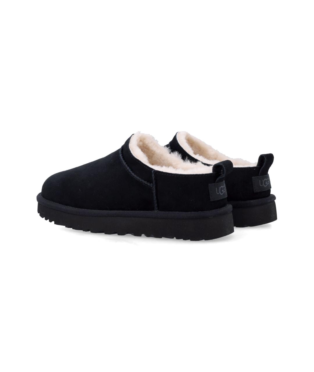 UGG AUSTRALIA Черные замшевые мюли, фото 4